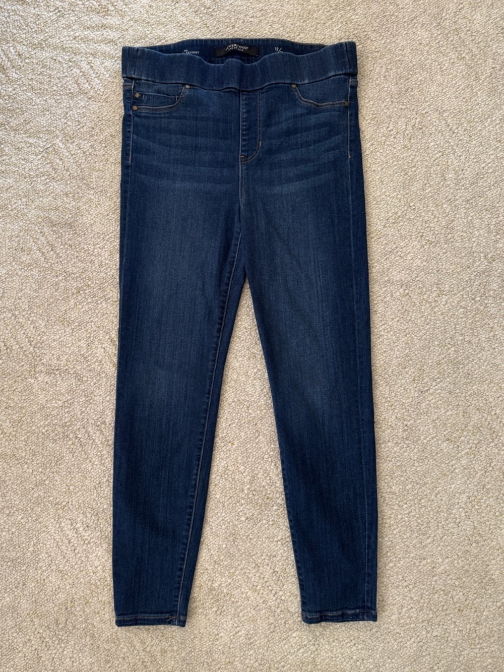 Liverpool “THE ANKLE SKINNY” Pull-On Jeans Ladies Size 12 / 31